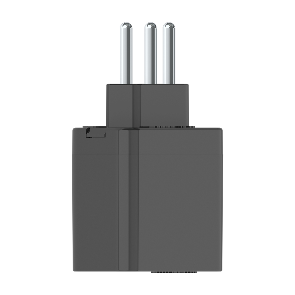 Plug Protector 180° 3 Pinos 10A - Modelo: QPP03P