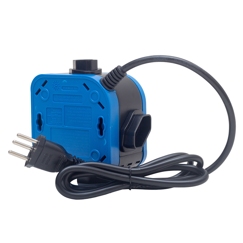 Central Protetora Filtro de Linha Torre 4 Tomadas, com Cabo, Azul + 3 USB + DPS - Modelo: QCFL4-CAUSB