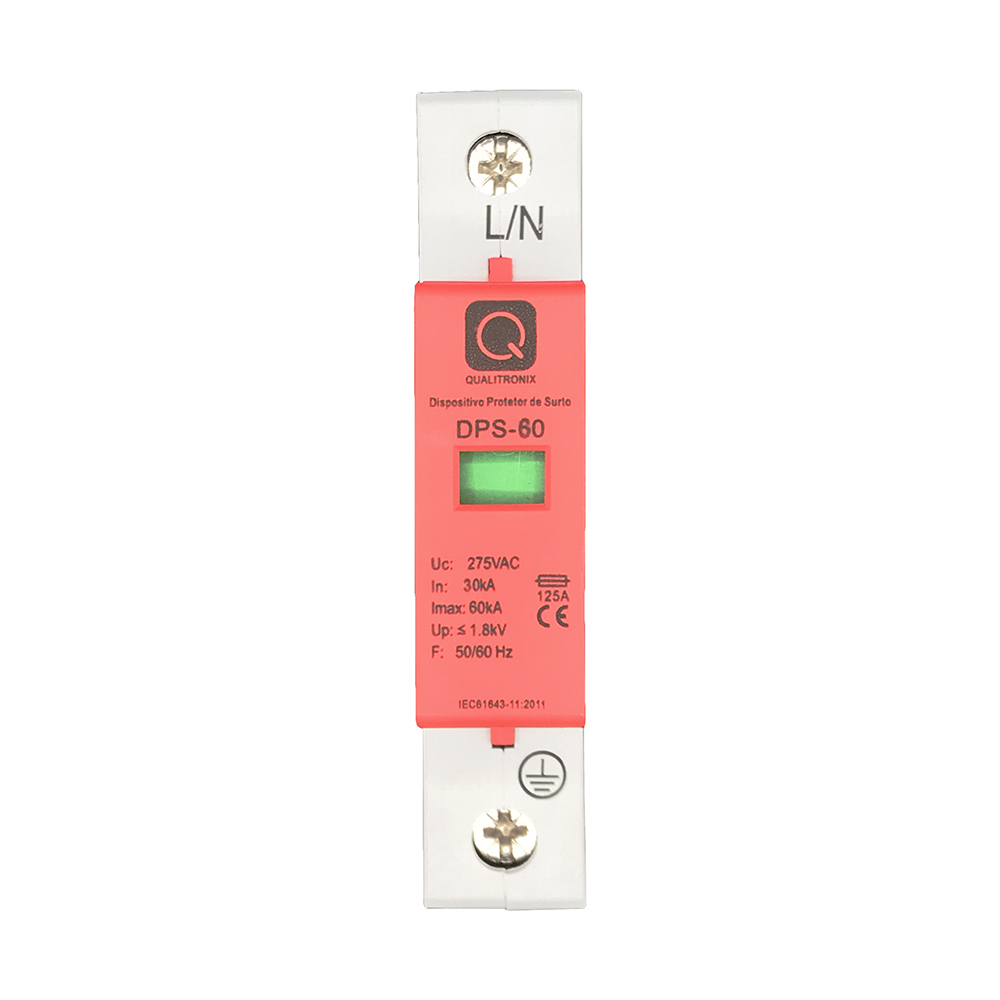 Dispositivo Protetor Contra Raios e Surtos Elétricos DPS - Modelo: QDPS60