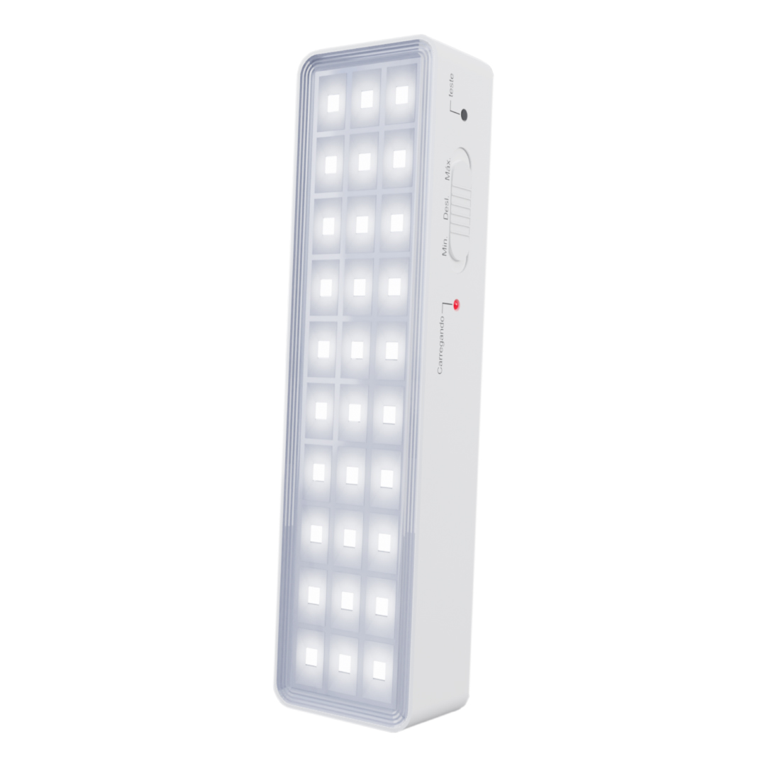 Luminária de Emergência Mini  - Modelo: QLE03