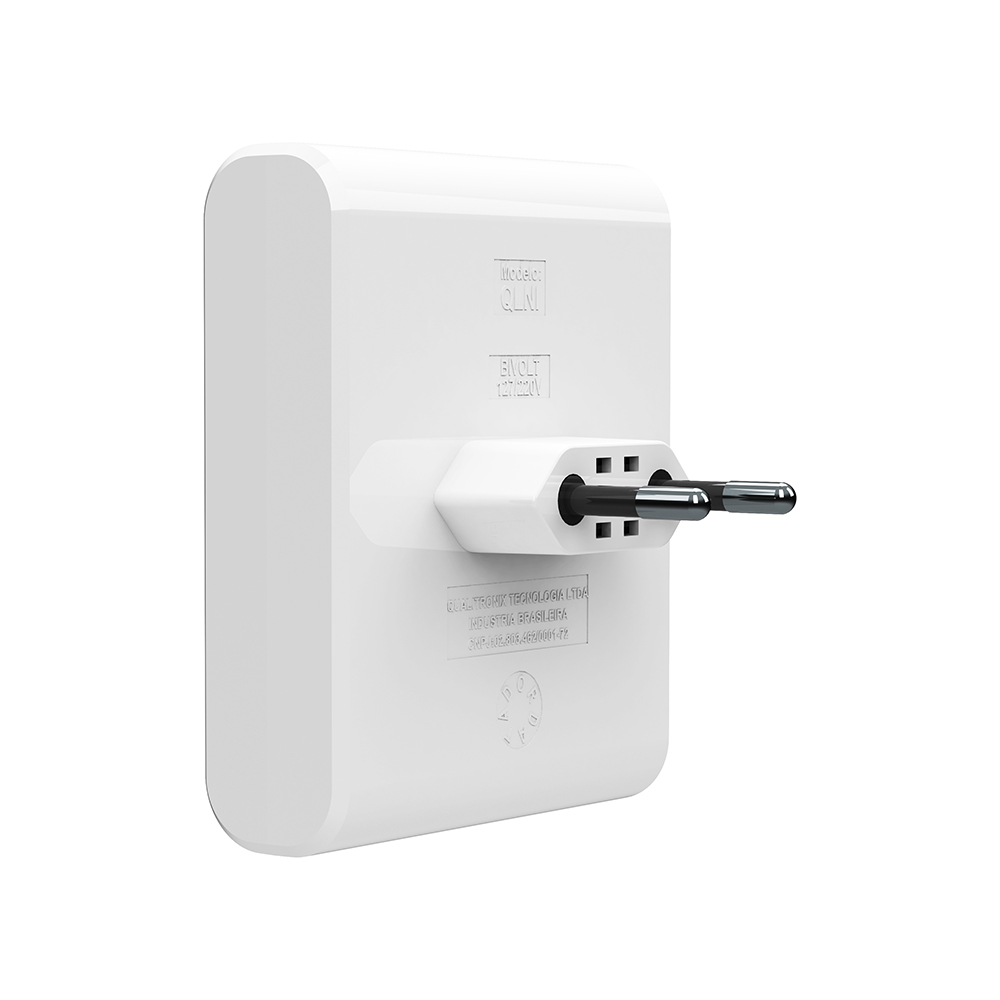 Luz Noturna Retangular - Modelo: QLNRT