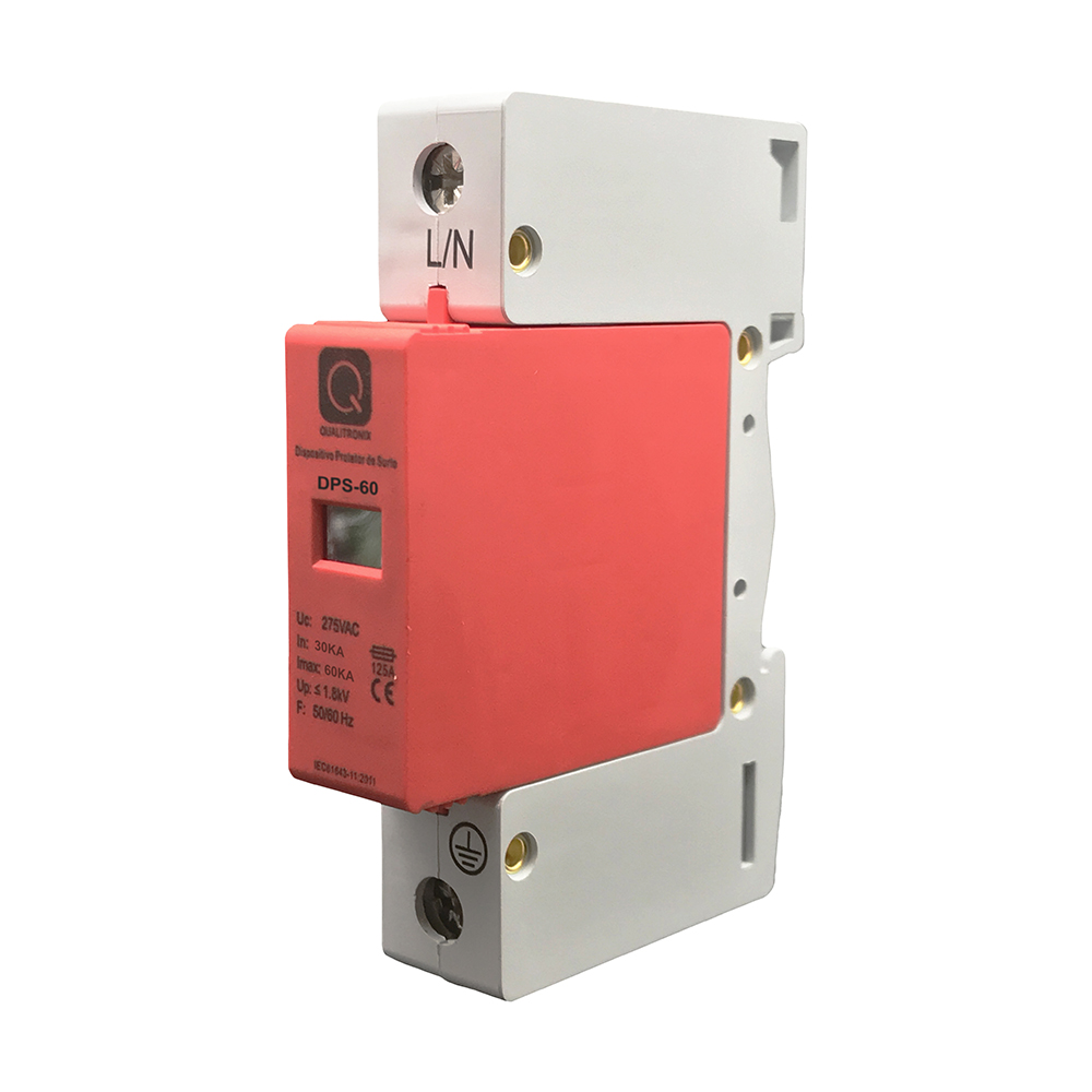 Dispositivo Protetor Contra Raios e Surtos Elétricos DPS - Modelo: QDPS60