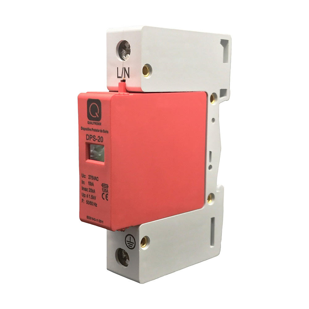 Dispositivo Protetor Contra Raios e Surtos Elétricos DPS - Modelo: QDPS20