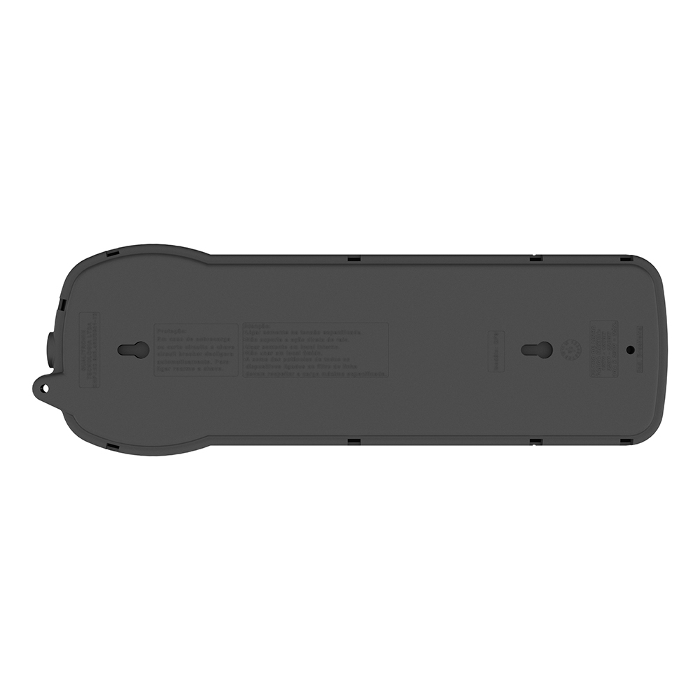 Filtro de Linha 08 Tomadas - Modelo: QFL8P
